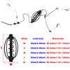 1Set Carp Fishing Feeder Fishing Baits Cages Hook Rig Set Inline Method Feeder Fish Tackle Accessories