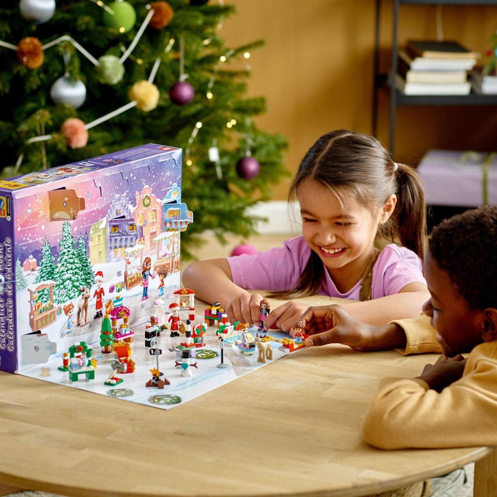 LEGO Friends LEGO® Friends Advent Calendar 41706, a toy block gift for girls ages 6 and up, perfect for holidays and anniversaries.
