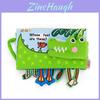 Crocodile Baby Cloth Book With Crocodile Caterpillar Design For Early Education And Sensory Development