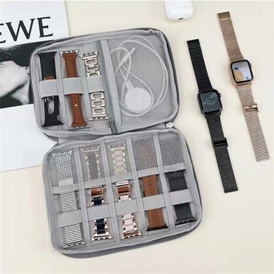 Band Boxes For Apple Watch Strap Storage Bag Watch Case Organizer Smart Watch Wrist Strap Travel Portable Storage Display Box