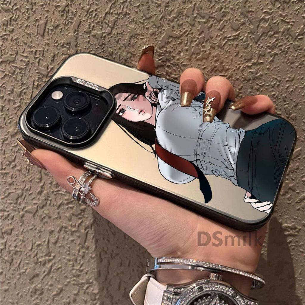 Anime Goddess iPhone 15 Pro Mobile Case - Laser Protection, Anti-Drop Hard Cover for Apple 13/14/11XsMax/11/12/Mini.