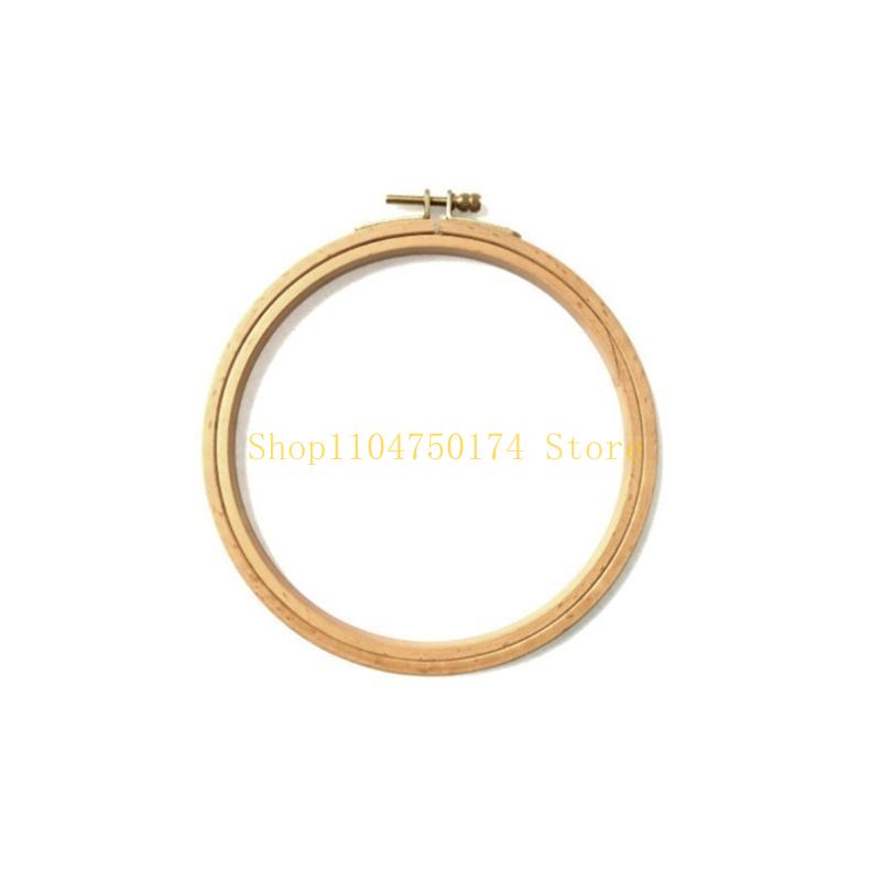 

Embroidery Hoop 4Inch to 12Inch Easily Loosen/Tighten Cross Stitching Supplies, Needlework Supplies Wooden Hoop top sale