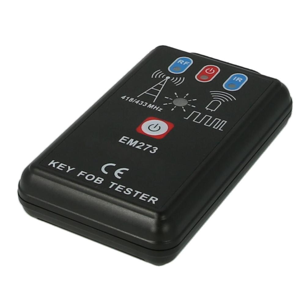 Weless LED Key Frequency Tester EM273 for RF Remote Control and Signal Detection in Vehicle and Electronic Keys