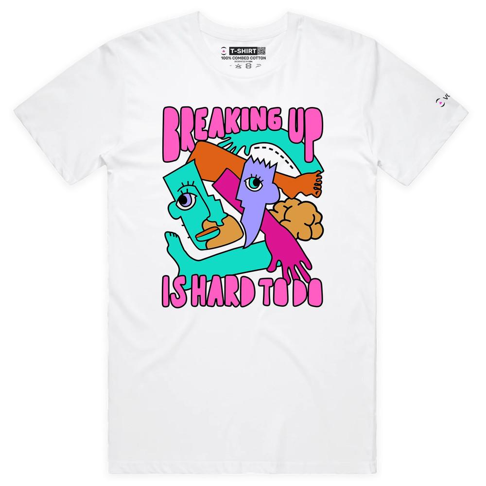 VOICEART Funny Relationship Break Up T-Shirt with Premium Quality Graphic 4XL