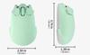 Wireless Mouse with Pig Dual Character 1200 Includes Japanese Instruction Compatible with and Desktops Design, 2.4GHz Bluetooth, Modes, 3-Button,