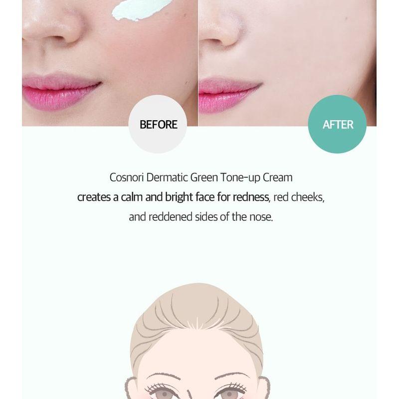 Cosnori Dermatic Green Tone Up Creme