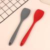 Food Grade Silicone Spoon Spatula Heat Resistant Cooking Spoon Nonstick Baking Scraper Stirring Scooping Salad Mixing Spoon