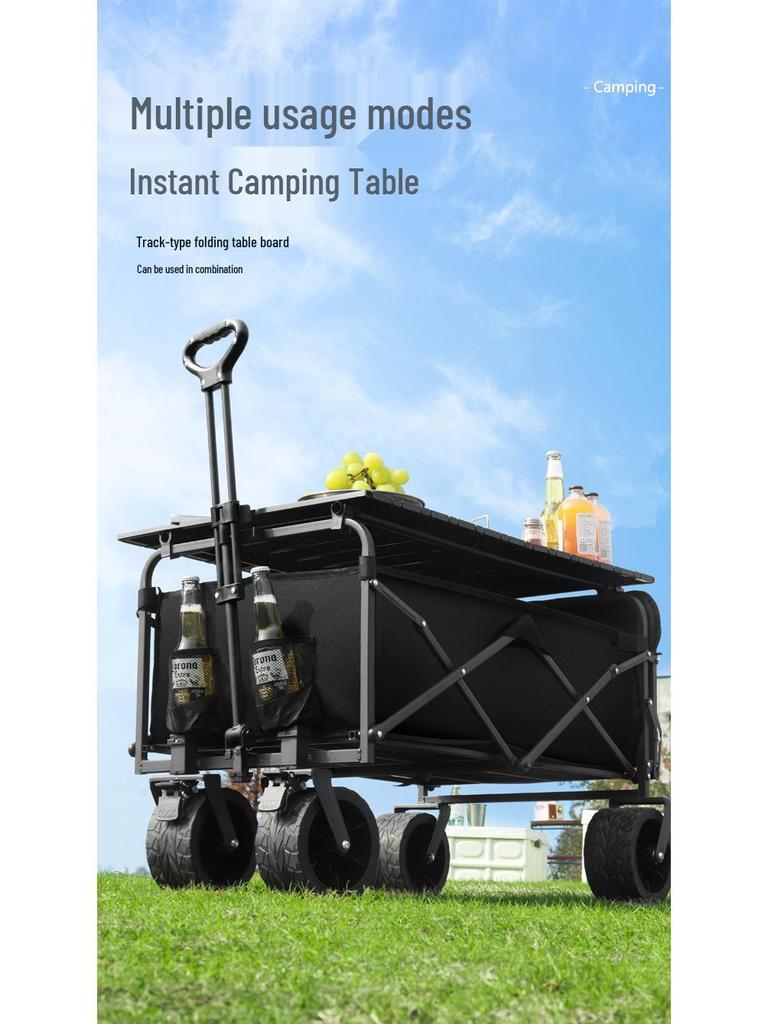 Portable Folding Trolley for Camping and Travel