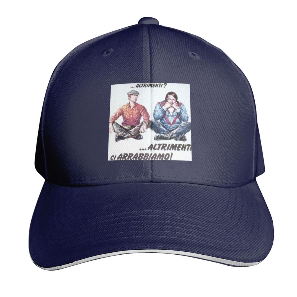 Maglietta Bud Spencer Terence Hill Cap Fashion Casual Baseball Caps Adjustable Hat Hip Hop Summer Unisex Baseball Hats