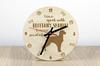 Brittany Spaniel, Brittany Wiegref - clock with dog, wooden clock with engraving, personalised clock by Art-Dog