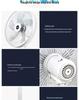 Remote Control Oscillating Floor Fan - Energy-Saving, Powerful Wind, Timer, Suitable for Dormitory & Bedroom