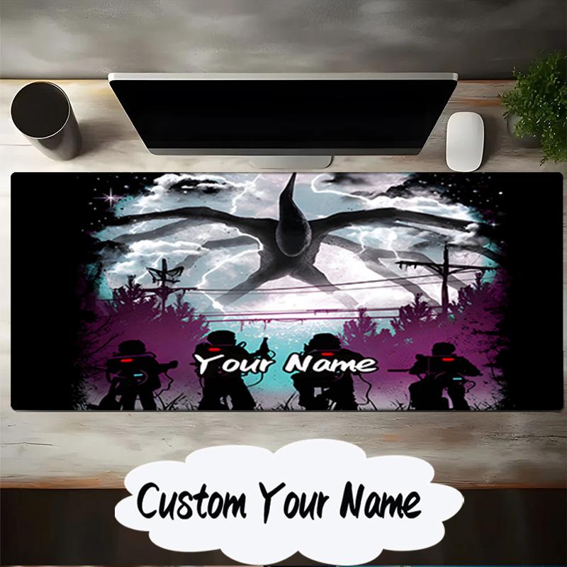 Custom Name Mouse pad Stranger Eleven Upside Down Mouse pad, Gaming Mouse Pad, keyboard pad, Desk Decor for computer notebook Fan Birthday Gift