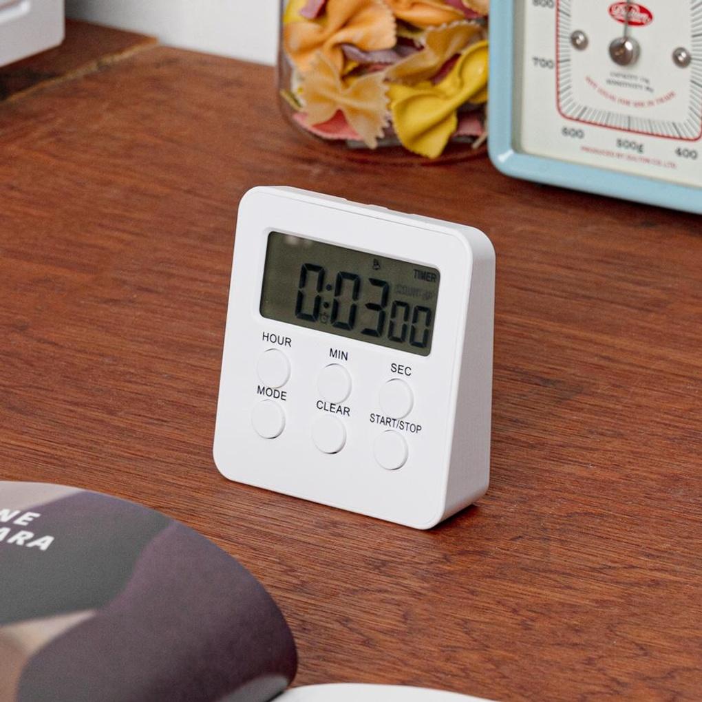 Rom-Ai Lito Kitchen Cooking Timer Digital Timer Magnetic Kitchen Clock Stopwatch Baking Time