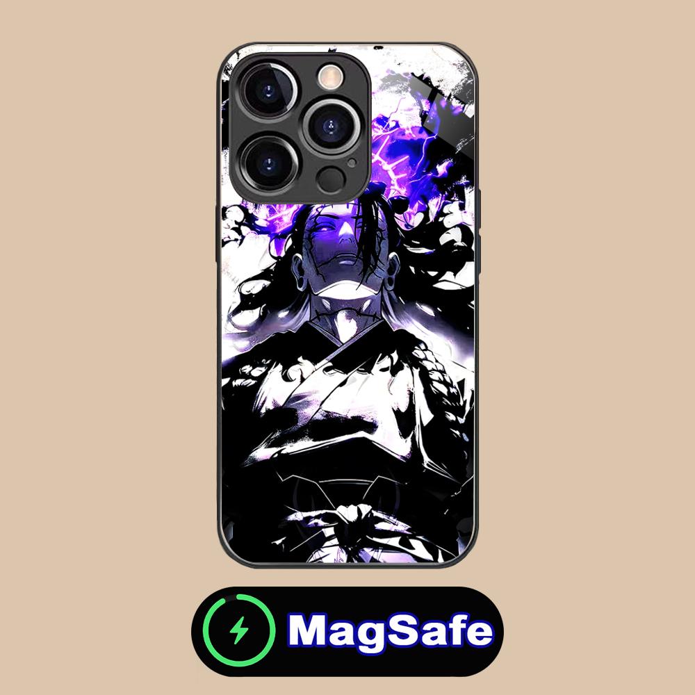 

Jujutsu Kaisen Geto Suguru Phone Case for iPhone 17 16 15 14 13 12 11 Air Pro Max Plus Mini MagSafe Glass Colorful Cover Luxury iPhone17