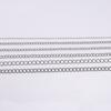 5m/Lot 1,2 2,2 2,4 3,0 4,0mm Edelstahl Verlängerung Bulk Schmuck Kette Für DIY Armbänder Schmuck Machen Zubehör