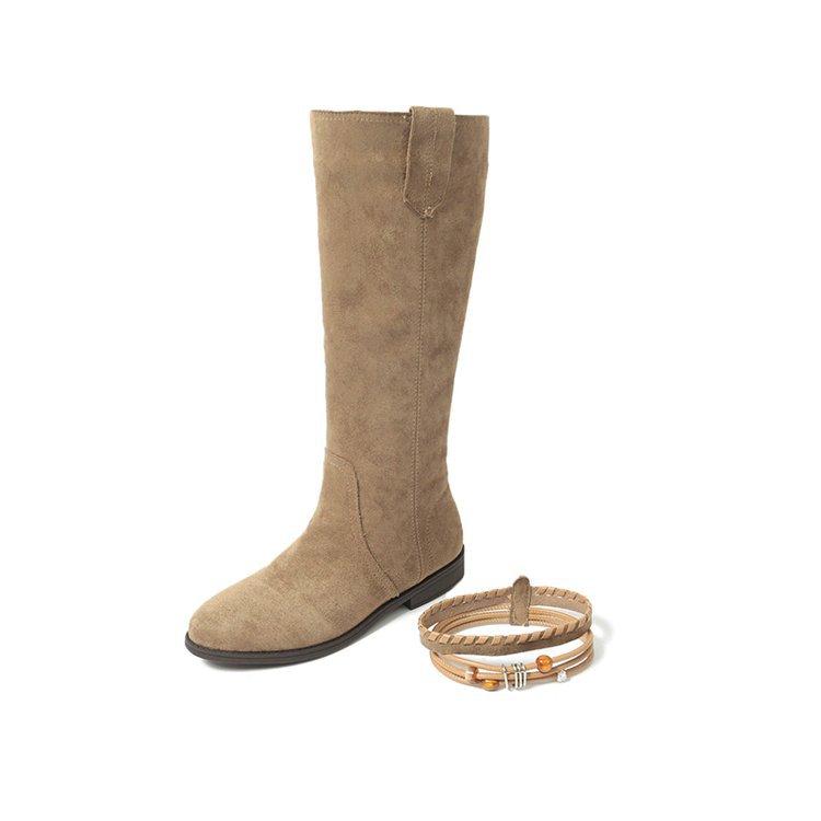 

Yang Mi s same boots for women in autumn and winter 2025, new retro western cowboy boots, tall stacked long boots 39