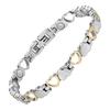 Heart Shape Health Magnetic Bracelet Anti Radiation Women Girls Bangle  Fashion Jewelry