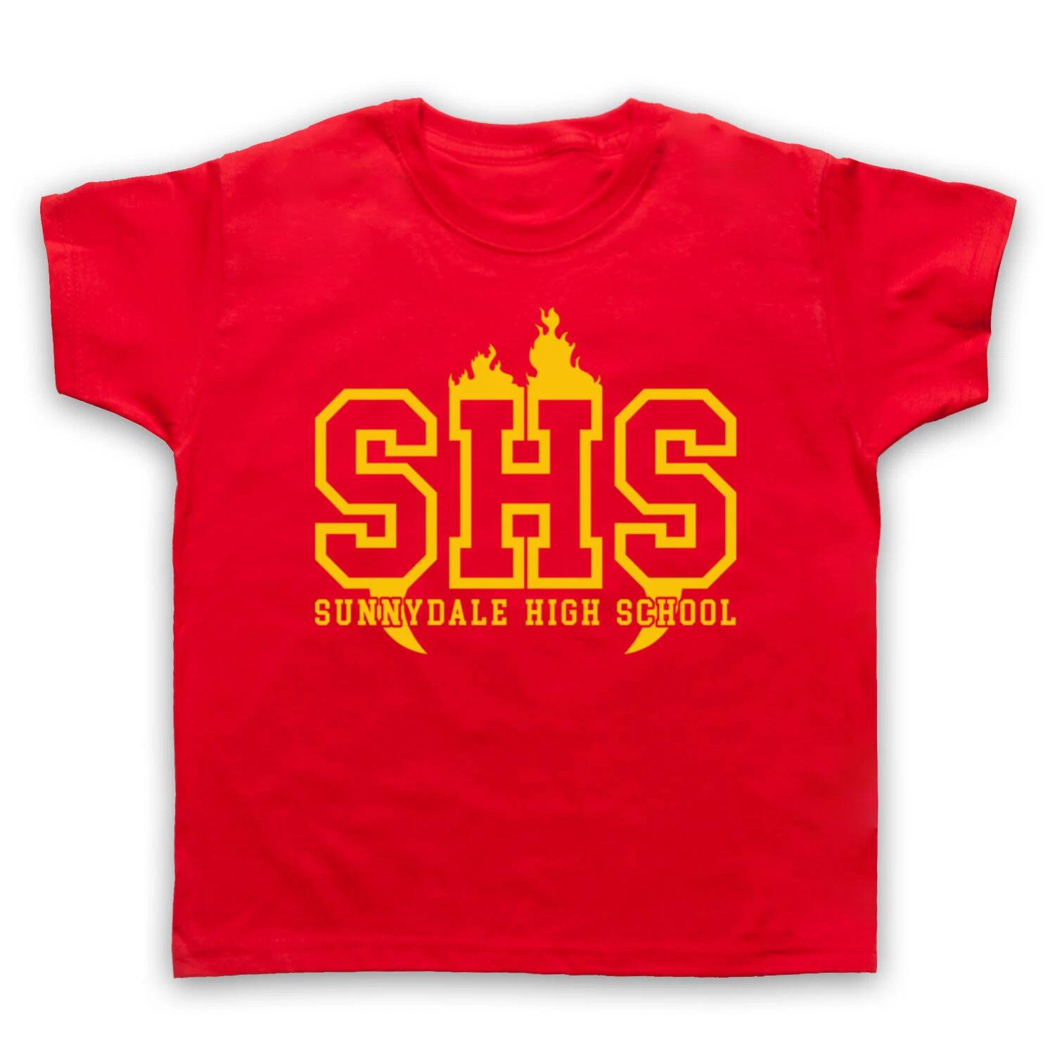 BUFFY THE VAMPIRE SLAYER SUNNYDALE HIGH SCHOOL LOGO KIDS CHILDS T-shirt 120