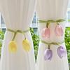Creative  Tulip Curtain Straps Adjustable Elegant Curtain Tieback Beautifully Curtains Tie Rope Homestay