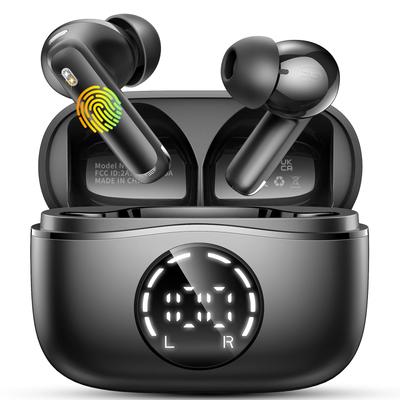 Bluetooth Wireless Strongest Bluetooth Instant 48 Hours of Sound ENC Noise IPX7 Fast LED Bluetooth Single or Dual Compatible with Earbuds, "2025's