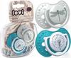 Lovi Botanic Dynamic Pacifier, Silicone, 6-18M, Various Types 2 Pcs