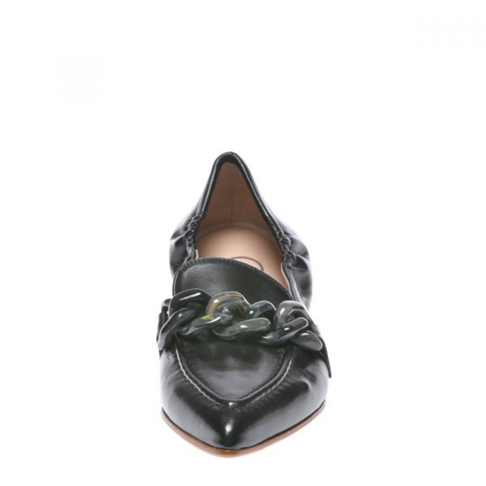 Lorena Paggi Women S Marmo Flat hS23lrn001bk