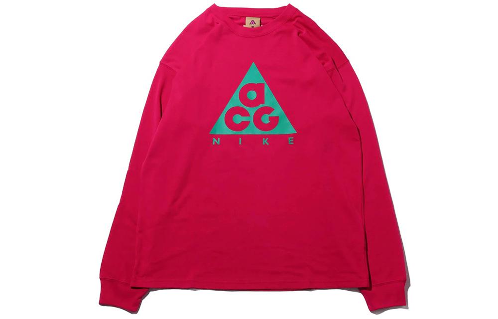 Nike ACG Drop Shoulder Sleeve T-Shirt Men s Fuchsia BQ7203-607 XL