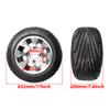 Ruota in Lega 225/40-10 per Scooter Elettrico Citycoco a Tre Ruote 20.5X10-10 22X10-10 20X10-10 Parti Accessori Mozzo Posteriore