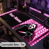 Custom Text Big Mousepad, Extended Desk Pad For Laptop Work GameScream Ghostface
