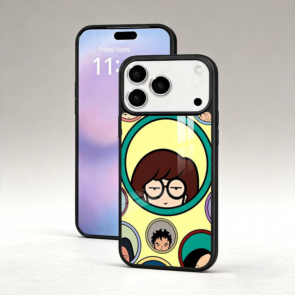 C-CARTOON D-D-Daria FUNDA Phone Case For iPhone 17,16,15,14,13,12,Pro,Max For Magsafe Magnetic Wireless Charging