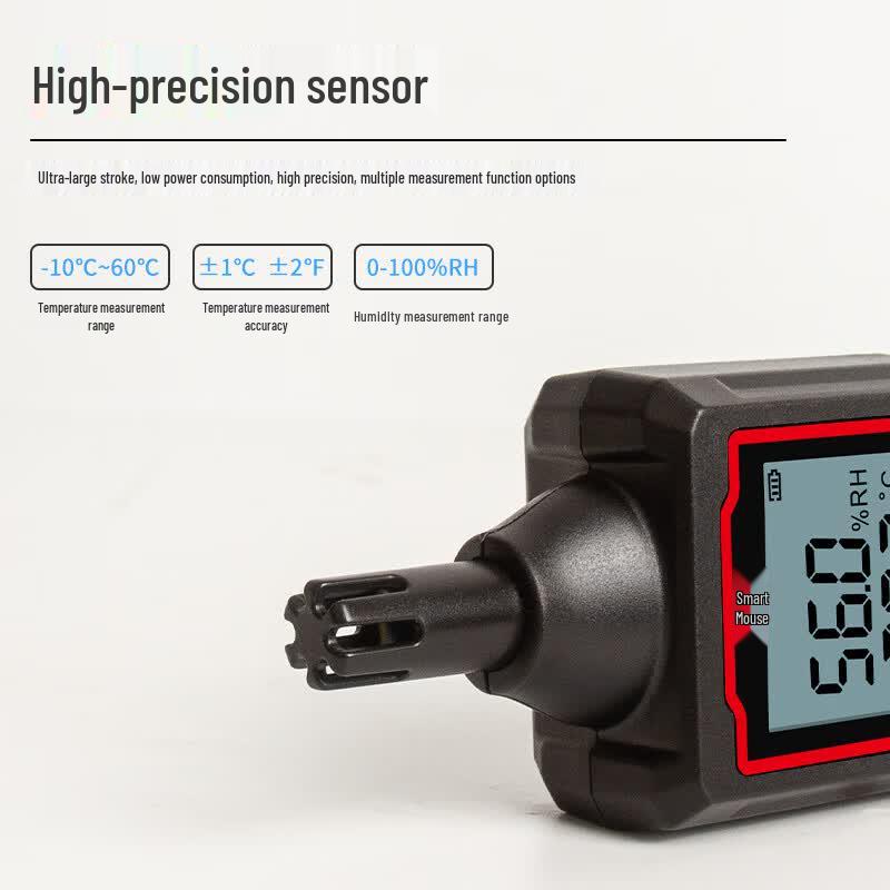 Jingmingshu NF-563 High-Precision Temperature & Humidity Meter (CN version)