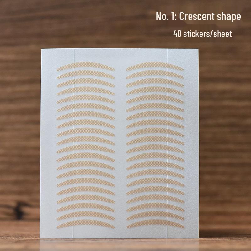 9 Pairs Skin-Toned Mixed Eyelid Tapes for Invisible Double Eyelid Support and Swollen Eye Adjustment