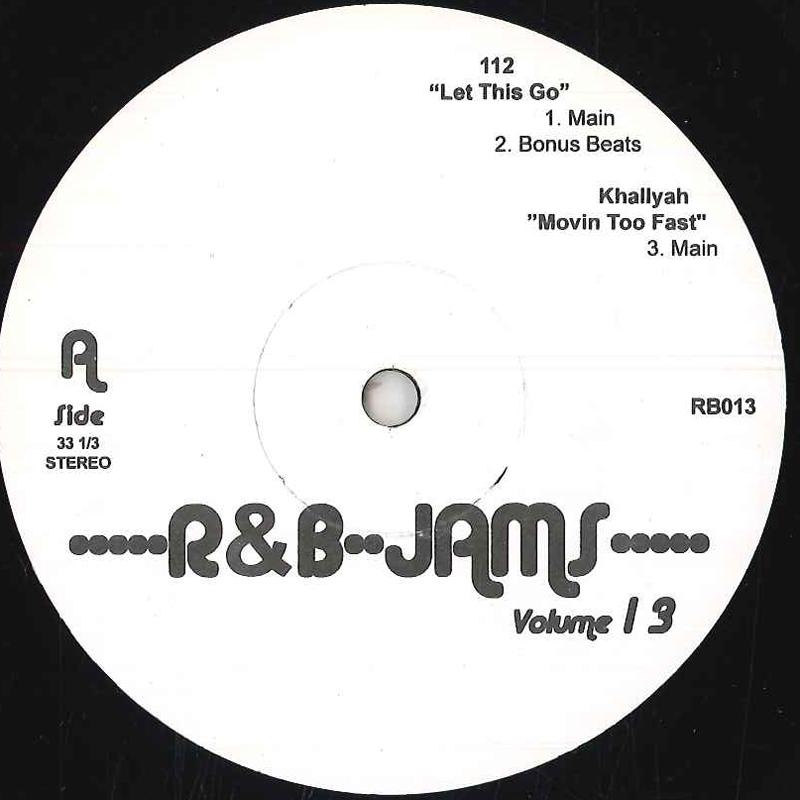 

12inch Record VARIOUS - R&b Jams Vol.13 RB013 R&B JAMS Rap & Hip-Hop/R&B Used