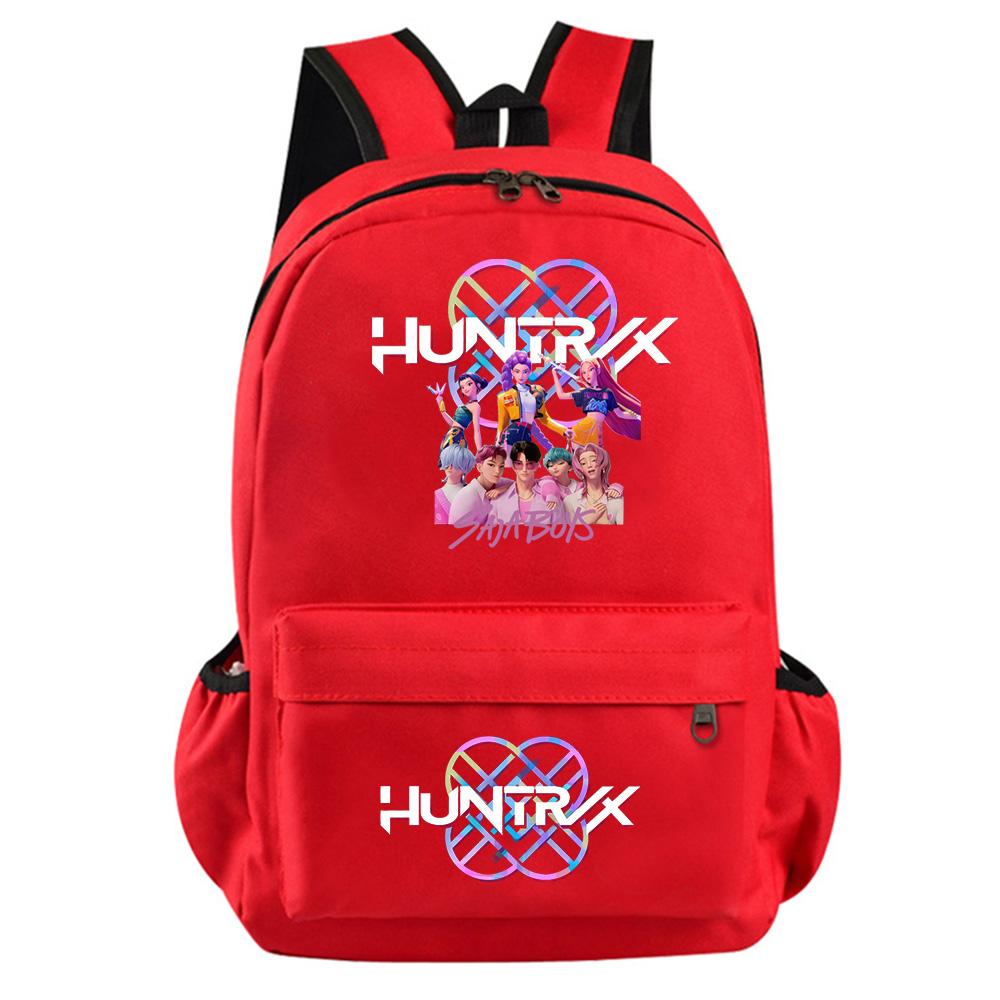 Anime Cartoon Kpop Demon Hunters Printed Backpack for Teenager Student Girl Boy Bookbag Schoolbag Women Large Capacity Travel Bag Kid Gift Rucksak