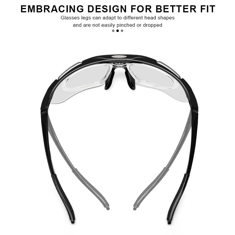 New Style Cycling Sunglasses UV400 Polarized Color Changing Goggles Men Women Outdoor Sports Riding Running Glasses Bike Eyewear