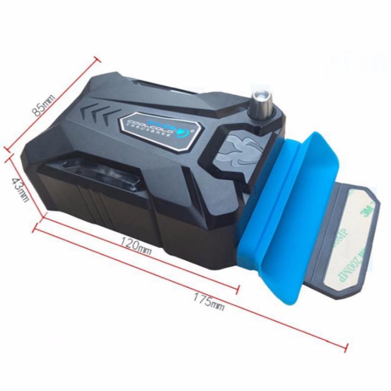 Portable Notebook Laptop Vacuum Cooler USB Air External Extracting Cooling Fan for Laptop Speed Adjustable for 15 15.6 17 InchesAA