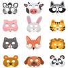 Animal Rabbit Cartoon Theme Party Masks Set For Kids Birthday And Photo Props
