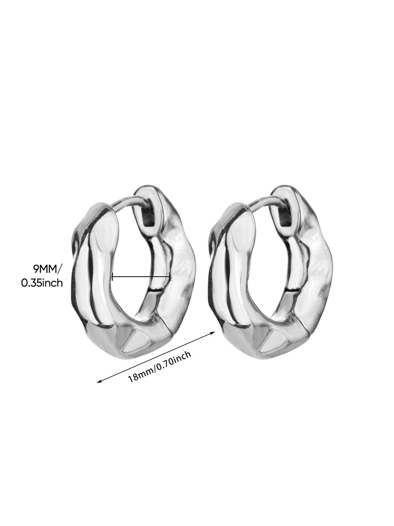 Винтажные круглые серьги для женщин 2024 тренд нержавеющая сталь золотистого цвета серьги-кольца рождественское ювелирное украшение подарок