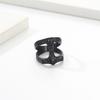 Retro Nordic Viking Text Thors Hammer Titanium Steel Ring for Men