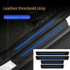 Olor Car Door Plate Sill Scuff Cover Anti-Scratch Sticker Protector Strip Trim