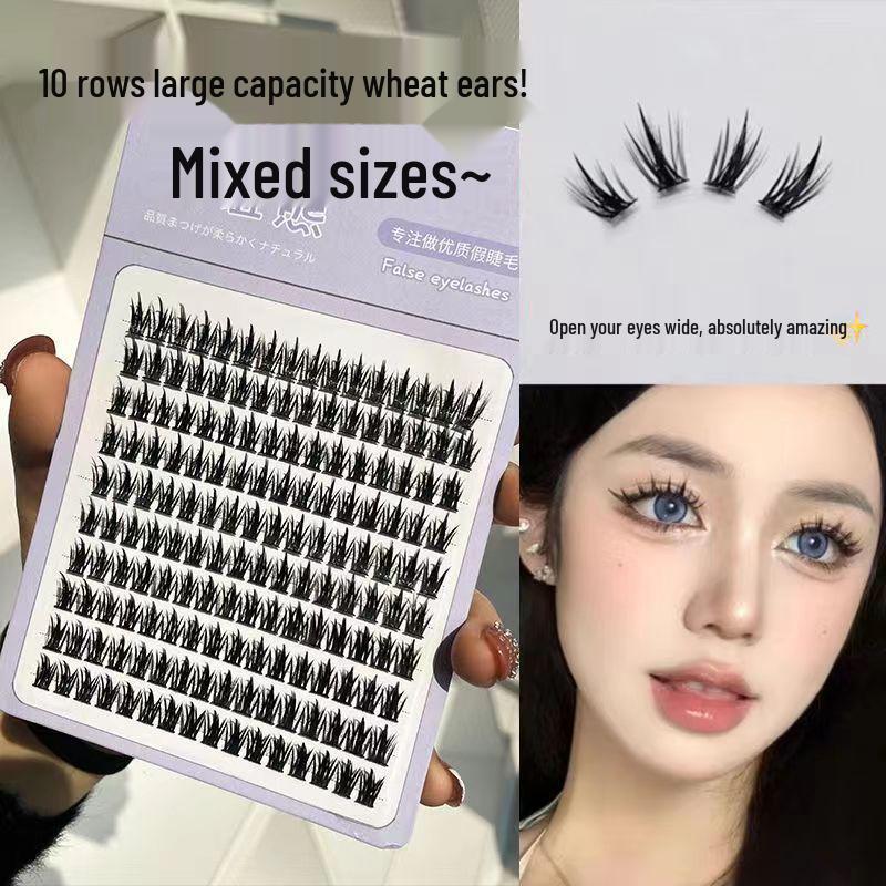 

XOYO Self-Adhesive Lazy-Eyelash Clusters: Large Capacity, Dense Segmented Spire Design for Beginners.