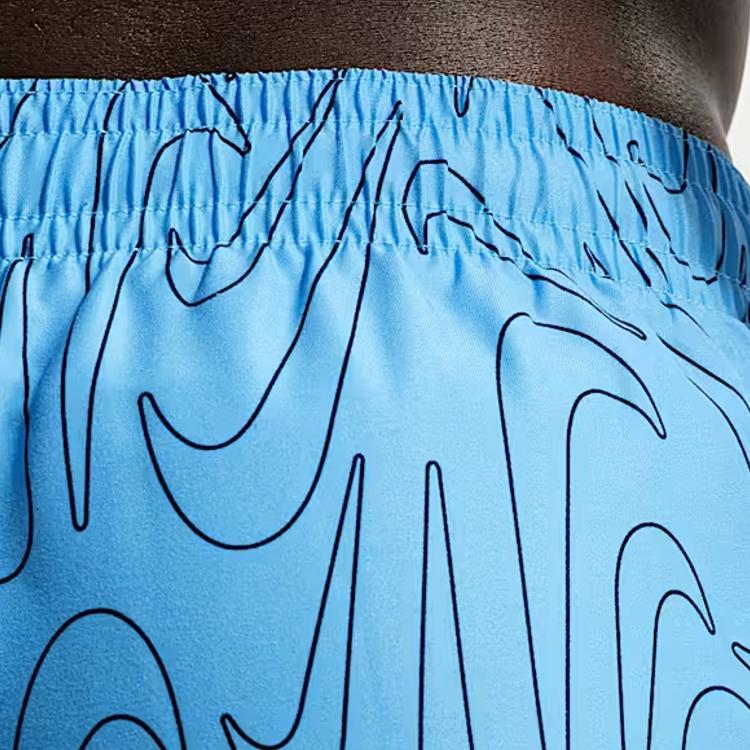 Nike Refreshing Comfortable Lace-Up Printed Beach Shorts Men Shorts IQ7753-412