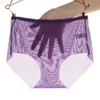 Female Transparent Underwear Low Waist Underwear Seamless Mesh Plus Size Triangle Underwear