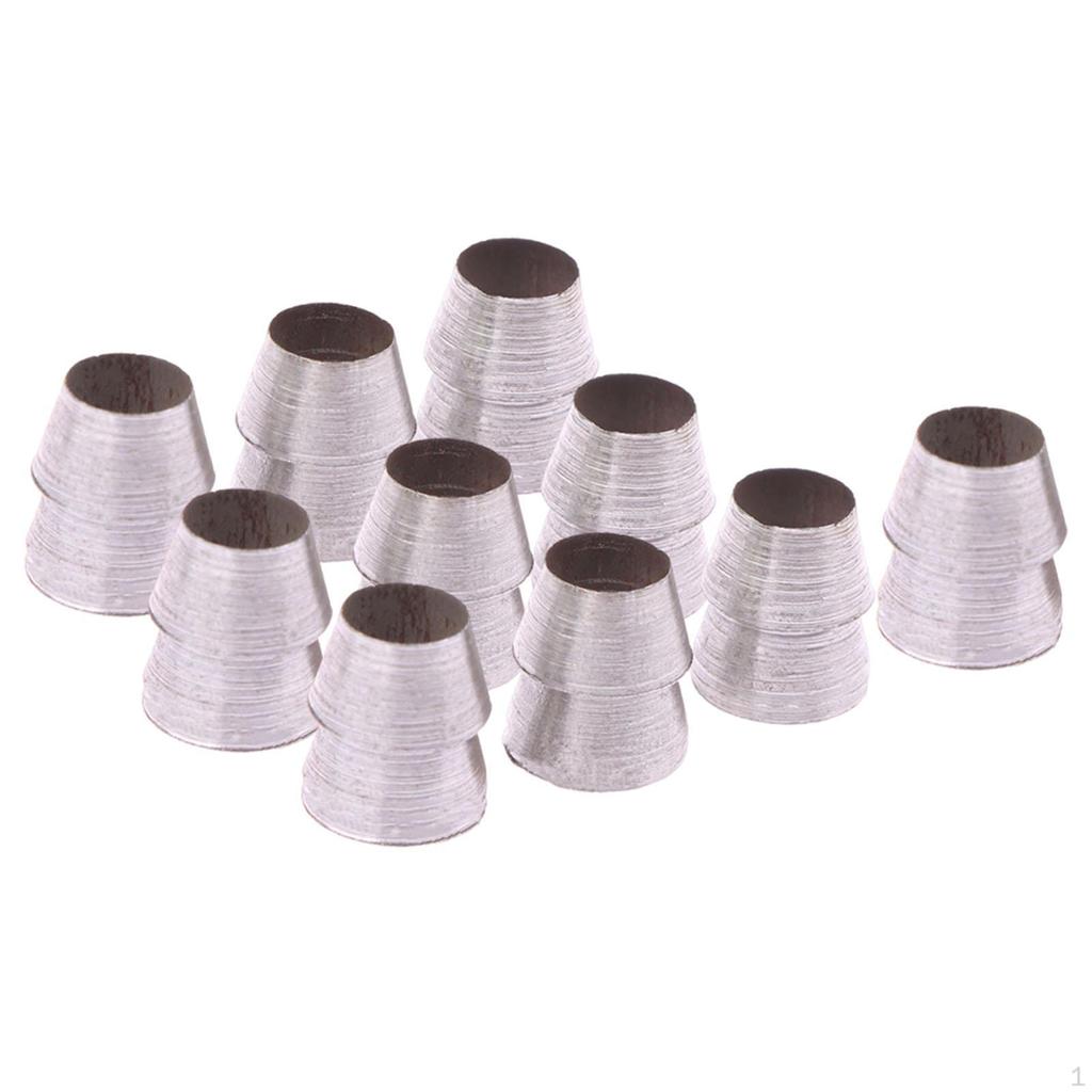 10 Stück Keil mit Eisen- oder Stahlstift Typ Bauchnabelpiercing