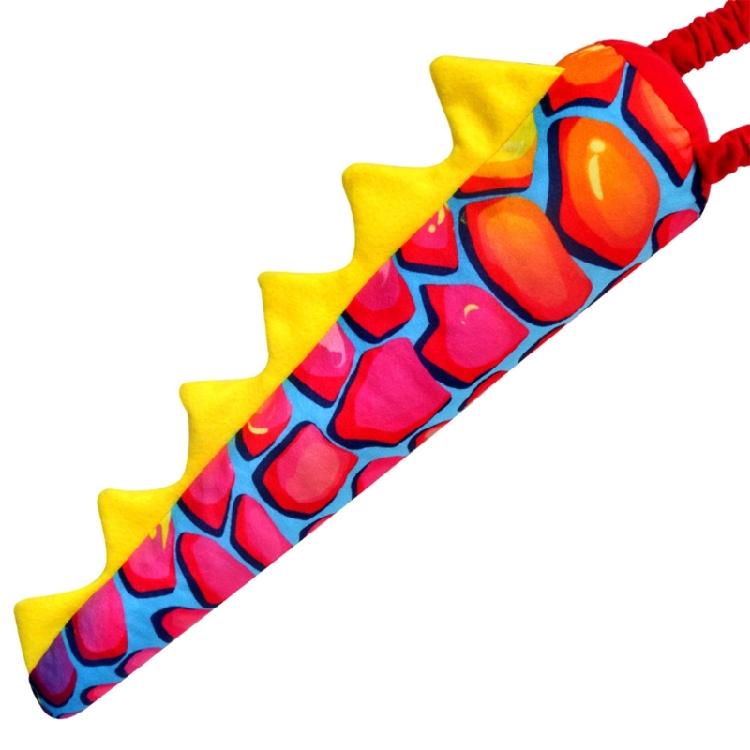 Dinosaur Tail Dinosaur Dress up Costume Accessories Adjustable Length Halloween Dress up Tail for Boy Girl Birthday