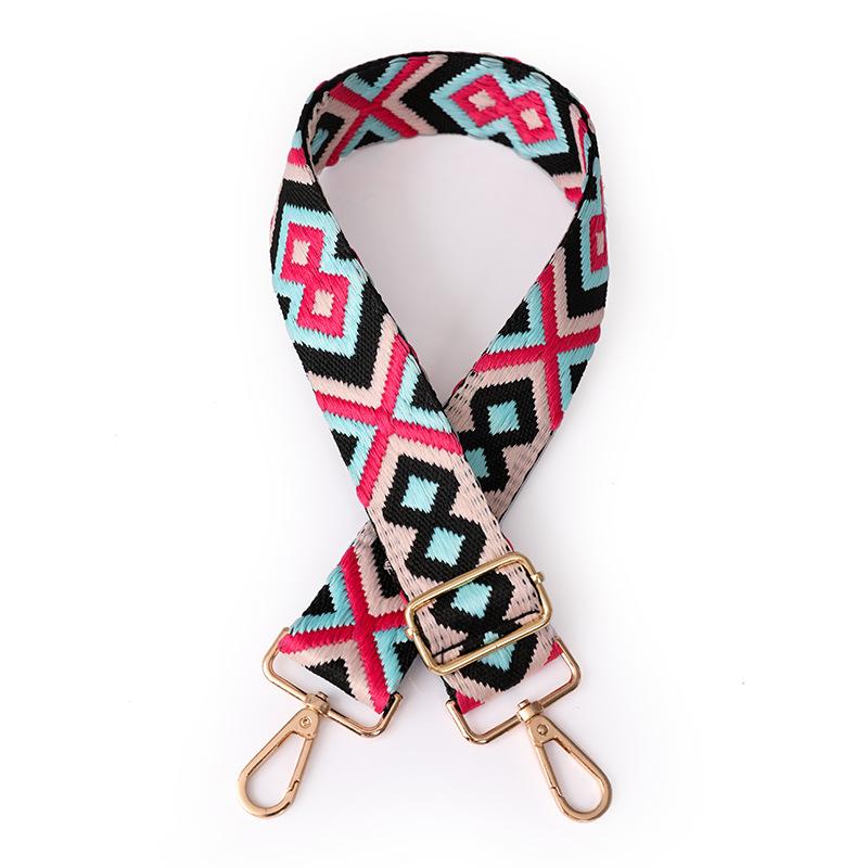 Geflochtene Schultergurte Neuer Gittertyp Fertige Gurtbandunterstützung Geeignet für Schulter-Umhängetaschen