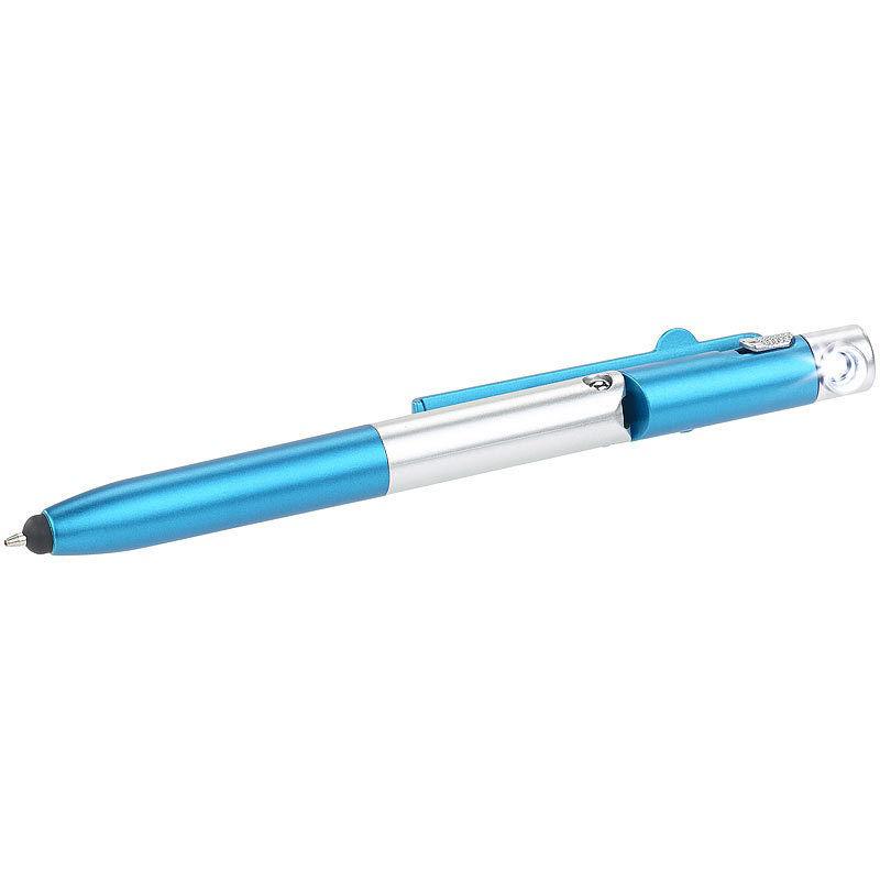 2PCS Multifunctional Toy 4 In 1 Deformation Pen Foldable Mobile Phone Stand LED Lights