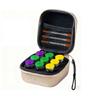 Shockproof Travel Supply Case Stores 9 Cooling Vials Securely Leakproof Refrigerator Organizers for Vials Storage
