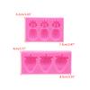 Fruit Shaped Silicone Mold Strawberry Pineapple Candy Mold Summer 3D Candy Mold Cake Decorating Tools Fruit Fondant Mold