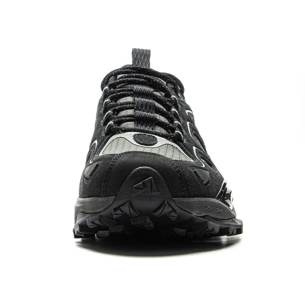 Li Ning Cloud Leopard Reflective Trendy Sports Non-Slip Rebound Mid-Top Casual Shoes Unisex Casual Shoes Black Gray AZGV069-1